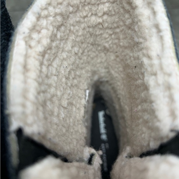 Timberland A12Q3 Woodhaven Black Leather Riding Womens Waterproof Boots Size 8.5 - Picture 9 of 10